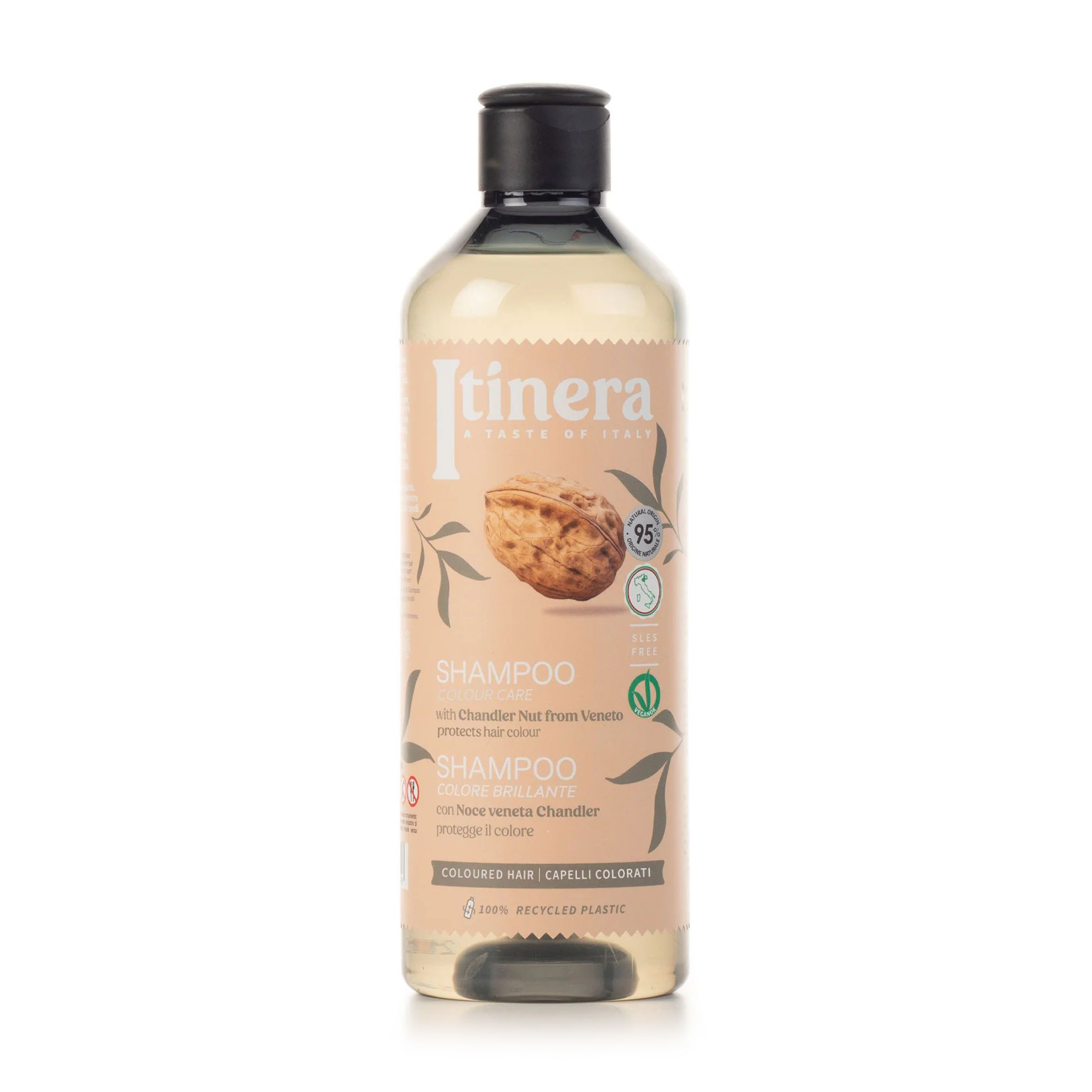 Шампунь Itinera Color Care Shampoo для фарбованого волосся, з горіхом, 370 мл